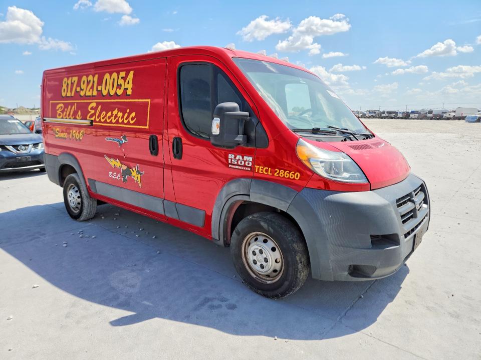 68322726 :رقم المزاد ، 3C6TRVAG6HE506163 vin ، 2017 Ram Promaster 1500 مزاد بيع