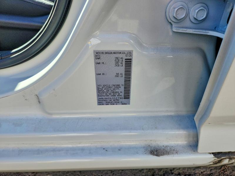 69740426 :رقم المزاد ، 1N4BL4DV1TN352790 vin ، 2026 Nissan Altima مزاد بيع