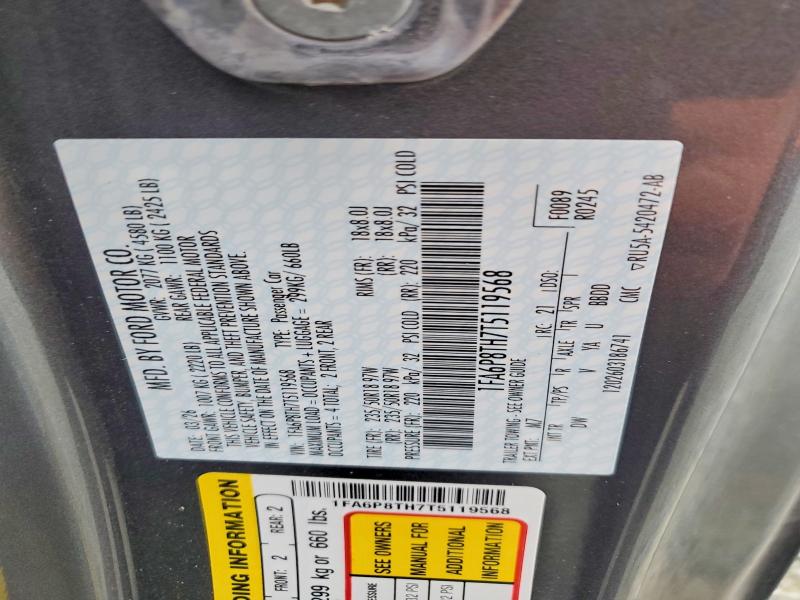 Продаж на аукціоні авто 2026 Ford Mustang, vin: 1FA6P8TH7T5119568, номер лоту: 69305966