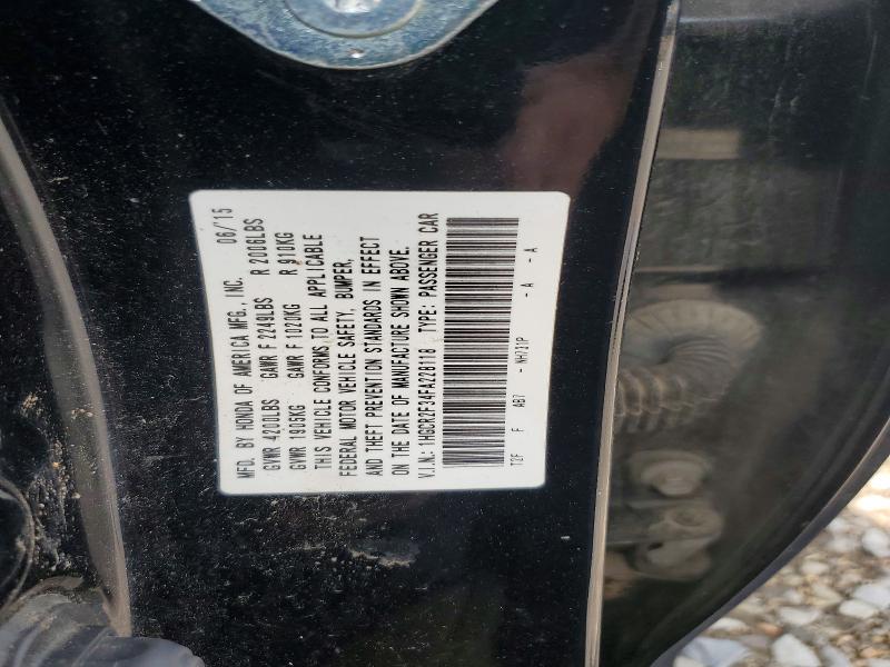 Продажа на аукционе авто 2015 Honda Accord, vin: 1HGCR2F34FA228118        , номер лота: 68675216