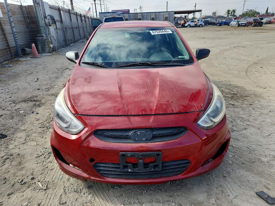 67520446 :رقم المزاد ، KMHCT5AE7HU300419 vin ، 2017 Hyundai Accent مزاد بيع