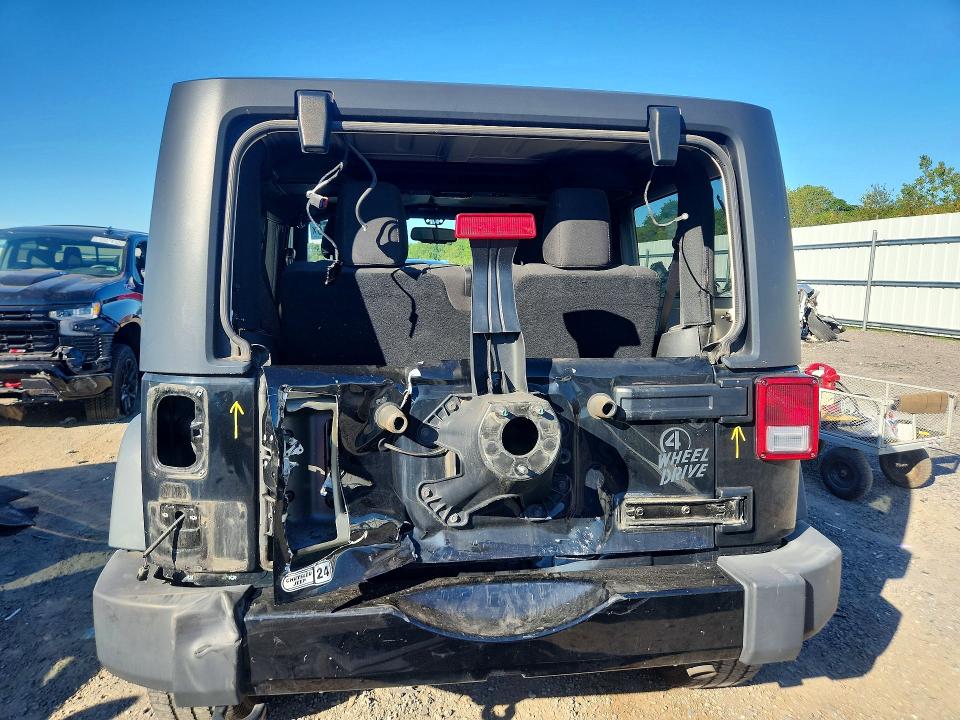 2017 Jeep Wrangler მანქანა იყიდება აუქციონზე, vin: 1C4AJWAG5HL548635, აუქციონის ნომერი: 68551366