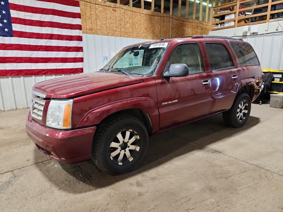 Auction sale of the 2003 Cadillac Escalade, vin: 1GYEK63N83R125980, lot number: 71051816