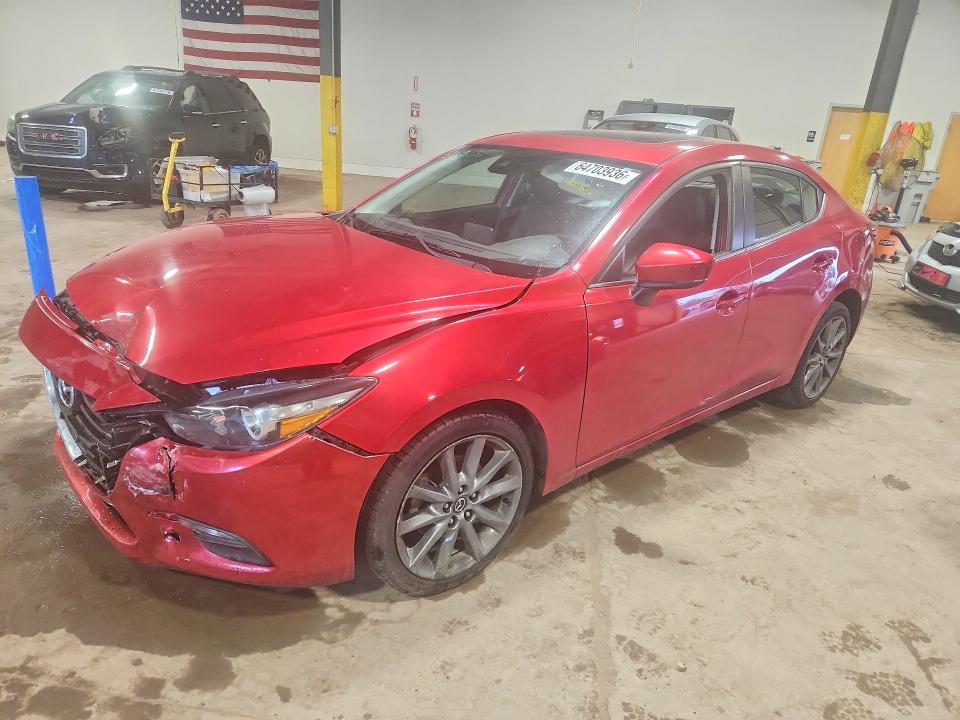 Auction sale of the 2018 Mazda 3, vin: 3MZBN1V34JM259427, lot number: 64703936