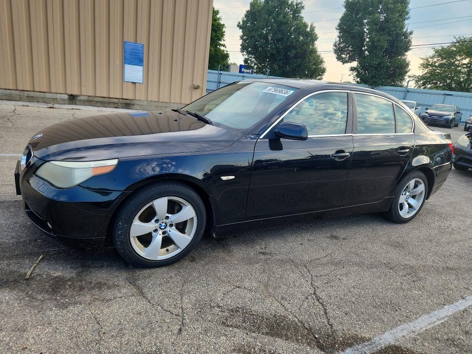 2005 Bmw 525 მანქანა იყიდება აუქციონზე, vin: WBANA53505B863090, აუქციონის ნომერი: 67969636