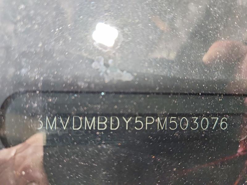 70376036 :رقم المزاد ، 3MVDMBDY5PM503076 vin ، 2023 Mazda Cx-30 مزاد بيع