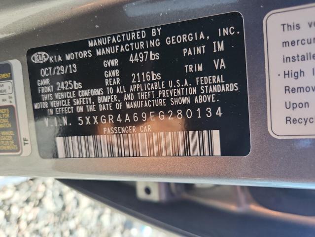 Aukcja sprzedaży 2014 Kia Optima, vin: 5XXGR4A69EG280134, numer aukcji: 68357786