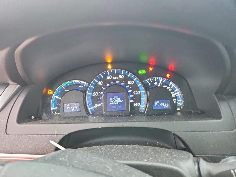 2012 Toyota Camry Hybrid მანქანა იყიდება აუქციონზე, vin: 4T1BD1FK4CU029070, აუქციონის ნომერი: 69173376