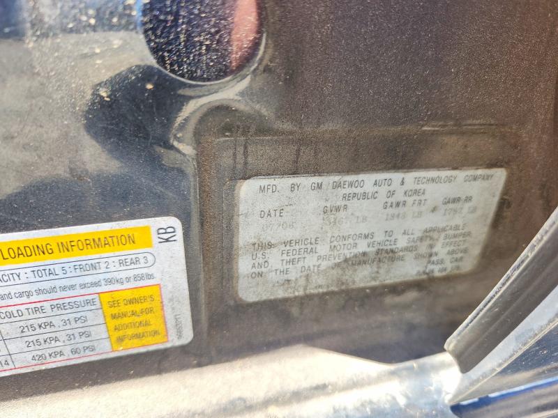 Auction sale of the 2007 Chevrolet Aveo, vin: KL1TG56677B059084, lot number: 70456146