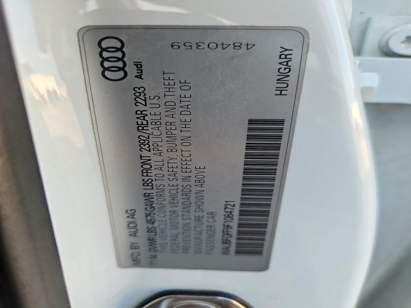 Aukcja sprzedaży 2015 Audi A3, vin: WAUBFGFF9F1084721, numer aukcji: 67374386