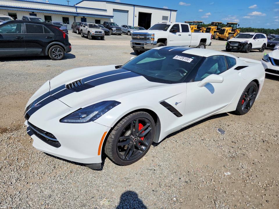 67726156 :رقم المزاد ، 1G1YD2D75G5106590 vin ، 2016 Chevrolet Corvette مزاد بيع