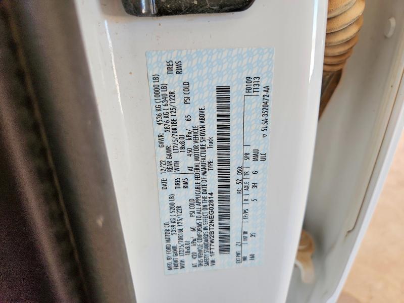 Продажа на аукционе авто 2022 Ford F250, vin: 1FT7W2BT2NEG02814, номер лота: 69544906