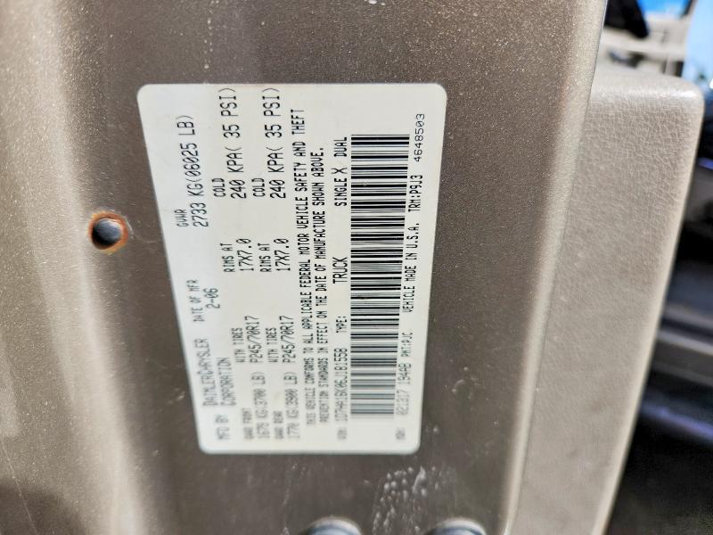 Aukcja sprzedaży 2006 Dodge Ram 1500, vin: 1D7HA16K06J181558, numer aukcji: 67718066