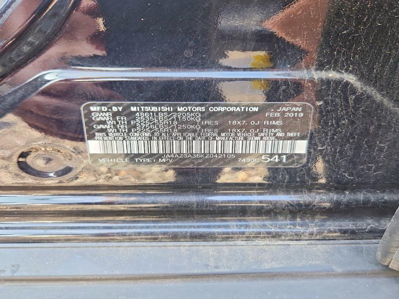 Продажа на аукционе авто 2019 Mitsubishi Outlander, vin: JA4AZ3A36KZ042105, номер лота: 67147746