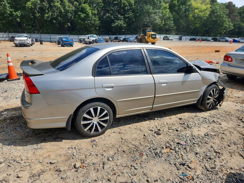 Aukcja sprzedaży 2004 Honda Civic, vin: 1HGES16504L020750, numer aukcji: 69046276