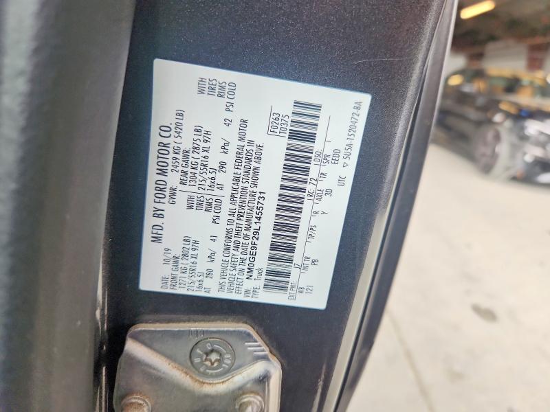 Aukcja sprzedaży 2020 Ford Transit Connect, vin: NM0GE9F29L1455731, numer aukcji: 67848406
