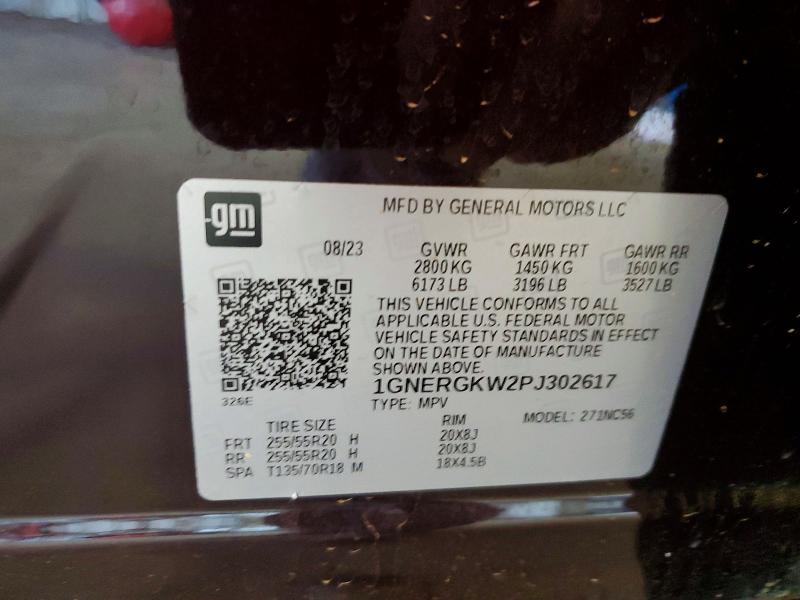 Aukcja sprzedaży 2023 Chevrolet Traverse, vin: 1GNERGKW2PJ302617, numer aukcji: 70171646