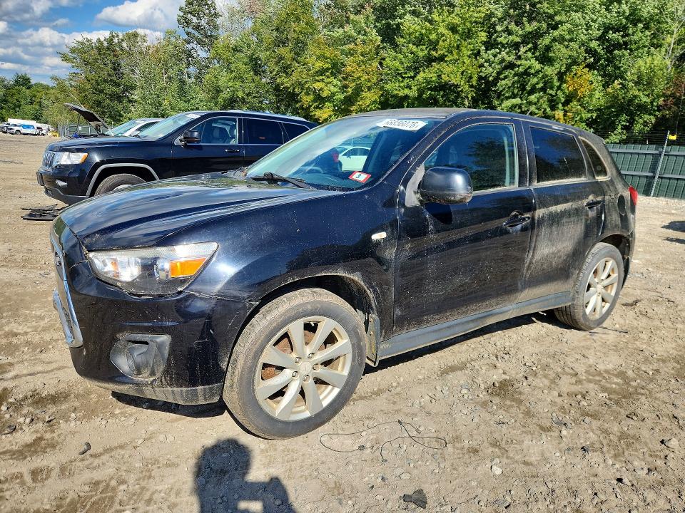 2014 Mitsubishi Outlander Sport მანქანა იყიდება აუქციონზე, vin: 4A4AR3AU6EE033598, აუქციონის ნომერი: 66856076