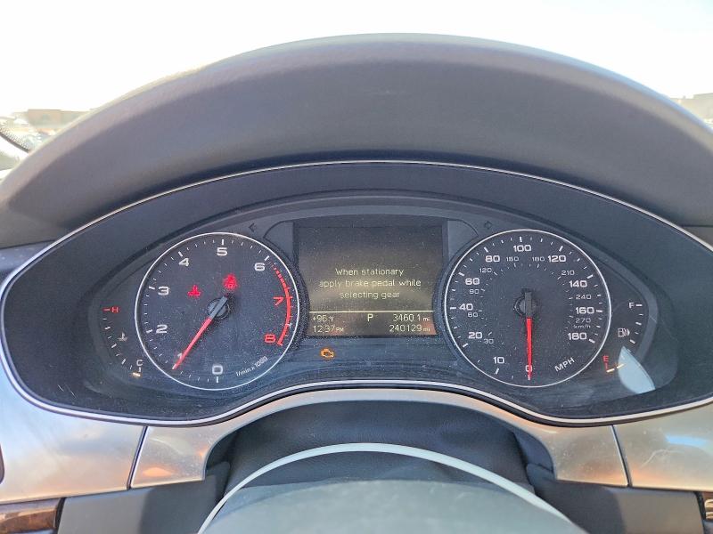 2012 Audi A6 მანქანა იყიდება აუქციონზე, vin: WAUFGAFCXCN131230, აუქციონის ნომერი: 67518916