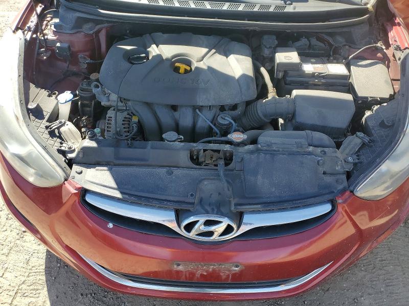 Aukcja sprzedaży 2012 Hyundai Elantra, vin: 5NPDH4AE1CH107447, numer aukcji: 69727016