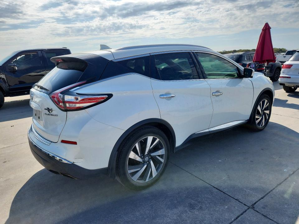 Продажа на аукционе авто 2017 Nissan Murano, vin: 5N1AZ2MG3HN199620, номер лота: 66016876