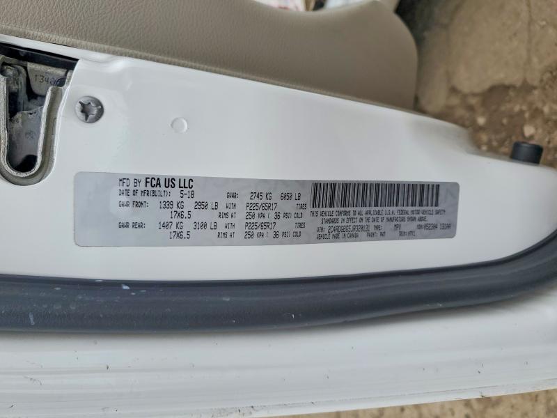 Aukcja sprzedaży 2018 Dodge Grand Caravan, vin: 2C4RDGBG5JR320131, numer aukcji: 69917256