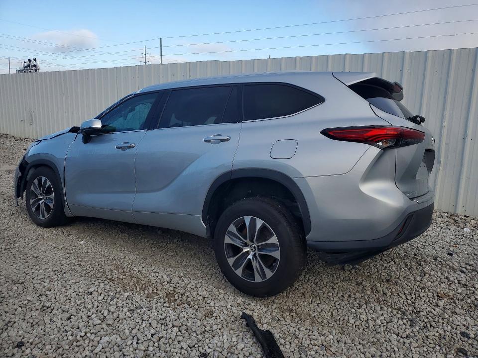 Aukcja sprzedaży 2022 Toyota Highlander, vin: 5TDGZRAH1NS539907, numer aukcji: 70428396