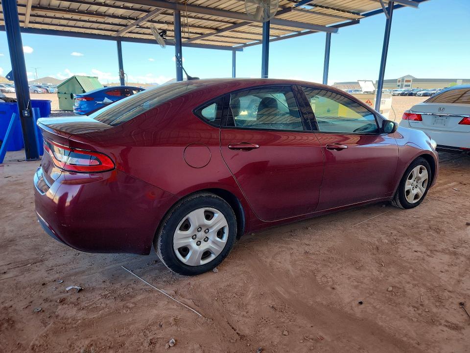 69766046 :رقم المزاد ، 1C3CDFAA5FD337412 vin ، 2015 Dodge Dart مزاد بيع