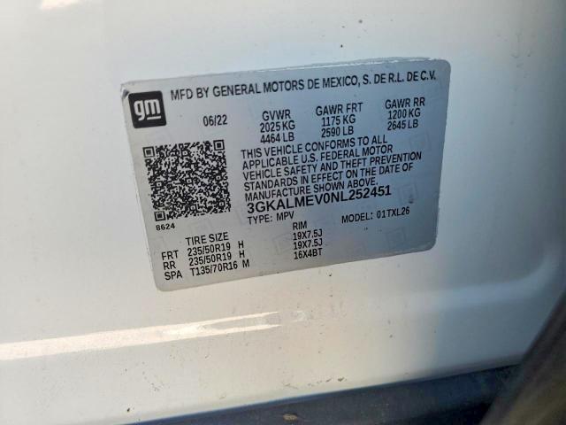 Продажа на аукционе авто 2022 Gmc Terrain, vin: 3GKALMEV0NL252451, номер лота: 71111136
