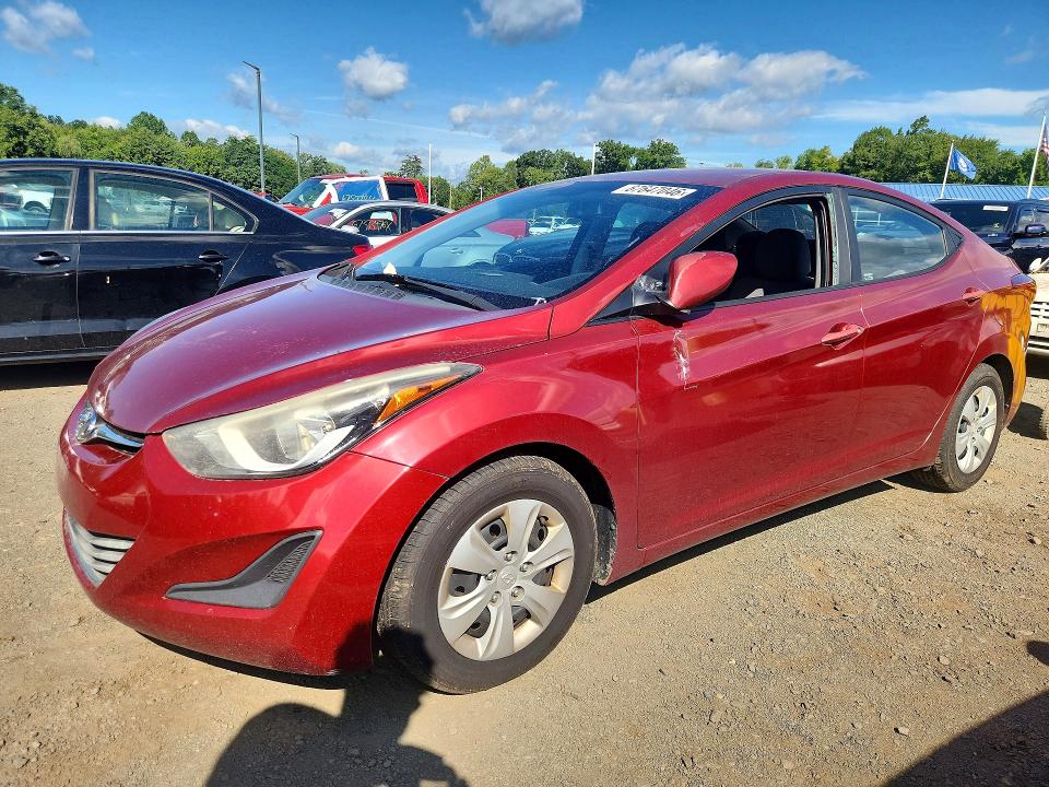 Aukcja sprzedaży 2016 Hyundai Elantra, vin: 5NPDH4AE8GH739223, numer aukcji: 67647046