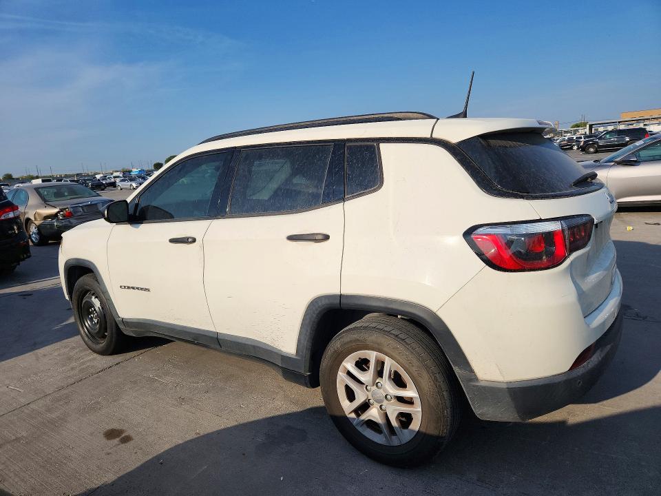 Продажа на аукционе авто 2018 Jeep Compass, vin: 3C4NJCAB0JT125251, номер лота: 69253996