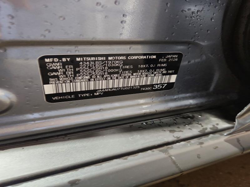 70701046 :رقم المزاد ، JA4ARUAU7TU021325 vin ، 2026 Mitsubishi Outlander Sport مزاد بيع