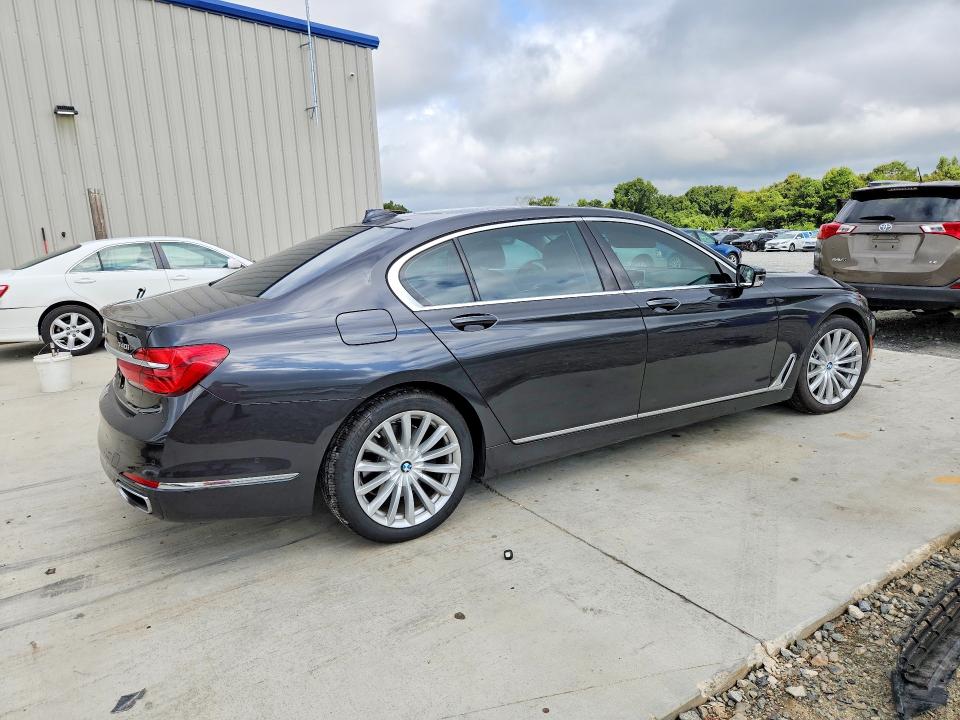 2016 Bmw 740 მანქანა იყიდება აუქციონზე, vin: WBA7E2C58GG548183, აუქციონის ნომერი: 67932696
