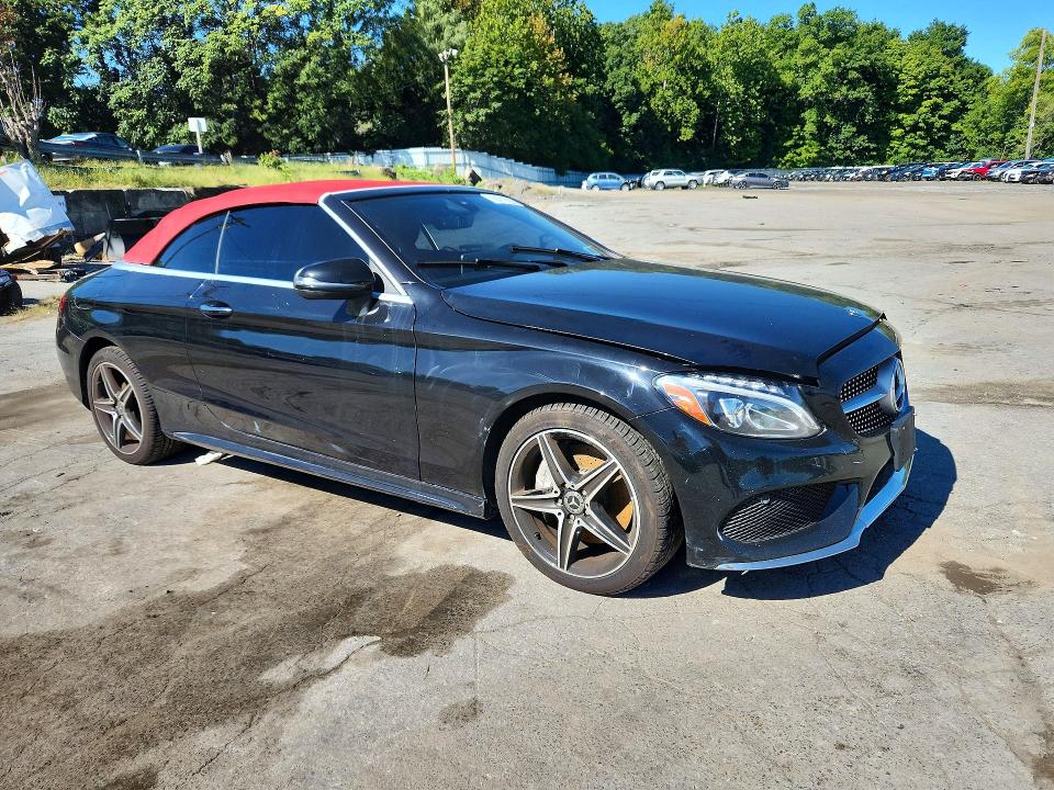 68219266 :رقم المزاد ، WDDWK4KB1HF536030 vin ، 2017 Mercedes-benz C مزاد بيع