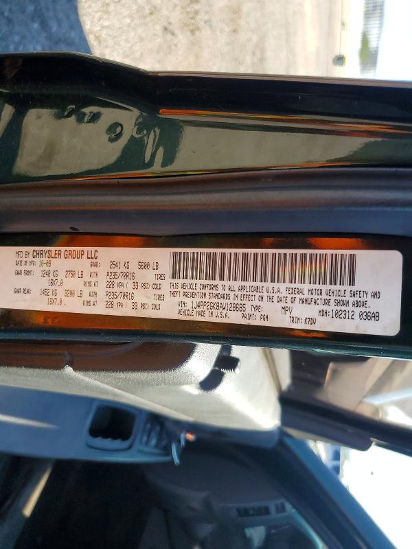 2010 Jeep Liberty მანქანა იყიდება აუქციონზე, vin: 1J4PP2GK8AW128685, აუქციონის ნომერი: 66509536