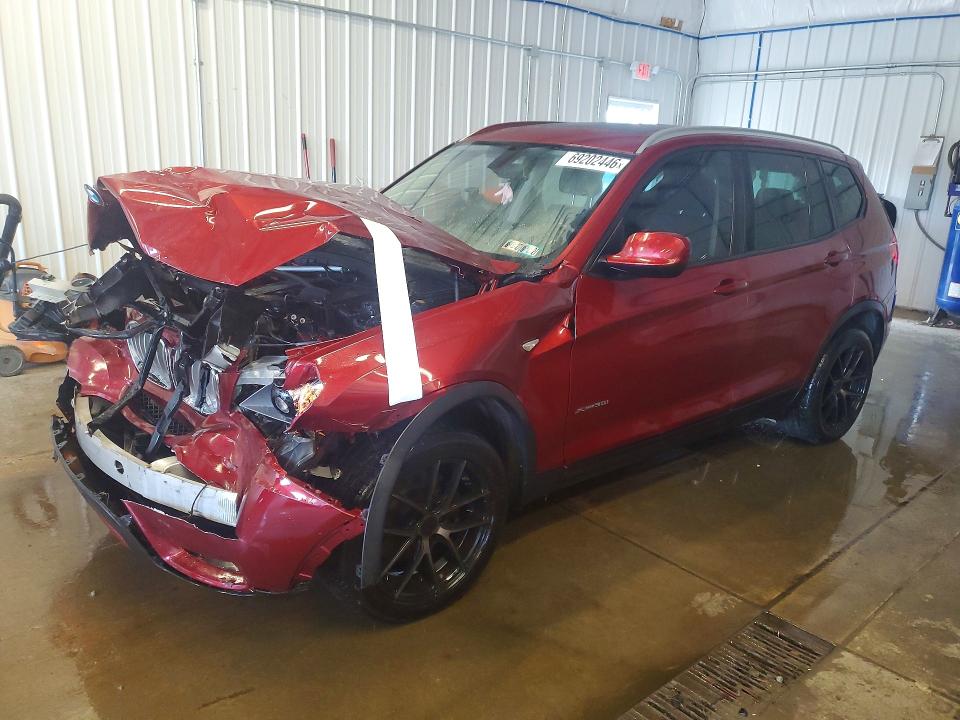 Aukcja sprzedaży 2013 Bmw X3, vin: 5UXWX7C54DL980812, numer aukcji: 69202446