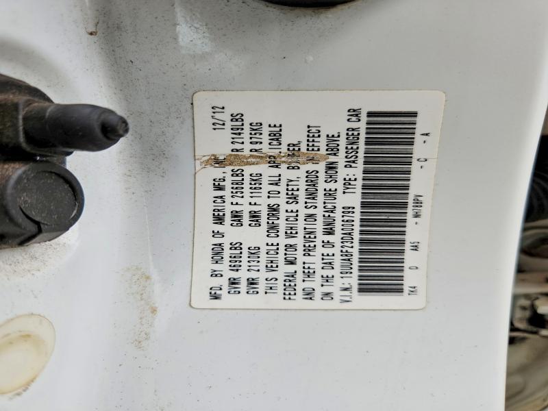 70889576 :رقم المزاد ، 19UUA8F23DA006799 vin ، 2013 Acura Tl مزاد بيع
