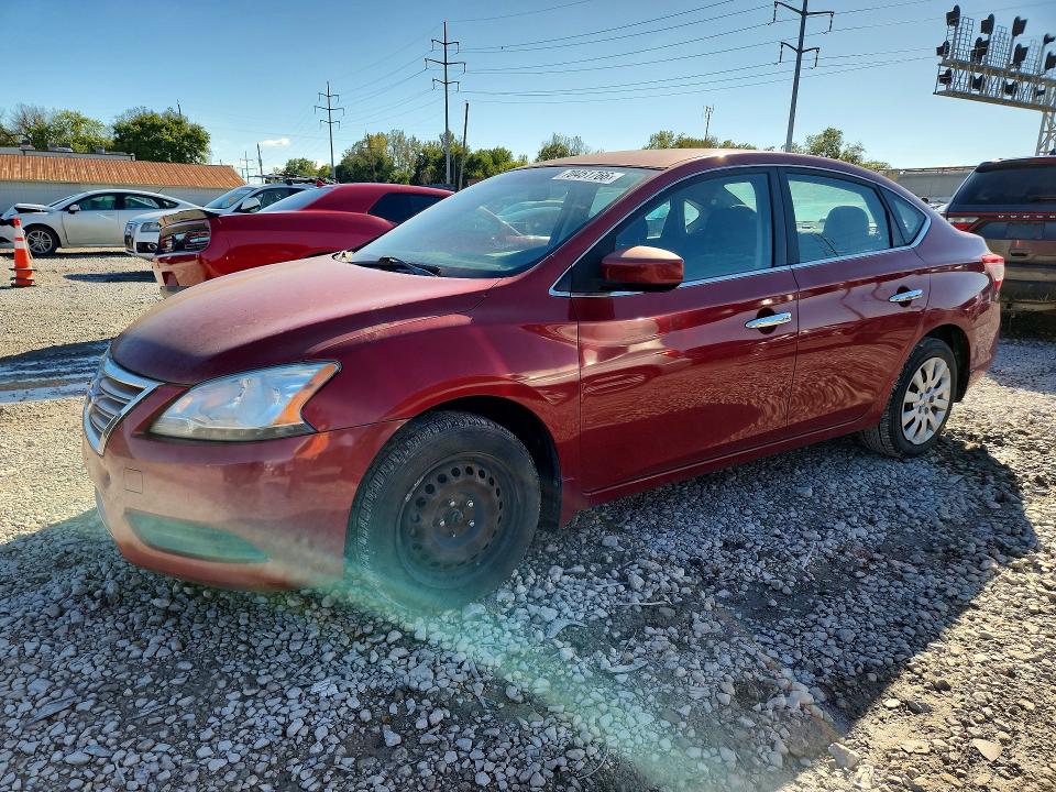 Продаж на аукціоні авто 2013 Nissan Sentra, vin: 3N1AB7AP9DL640058, номер лоту: 70451766