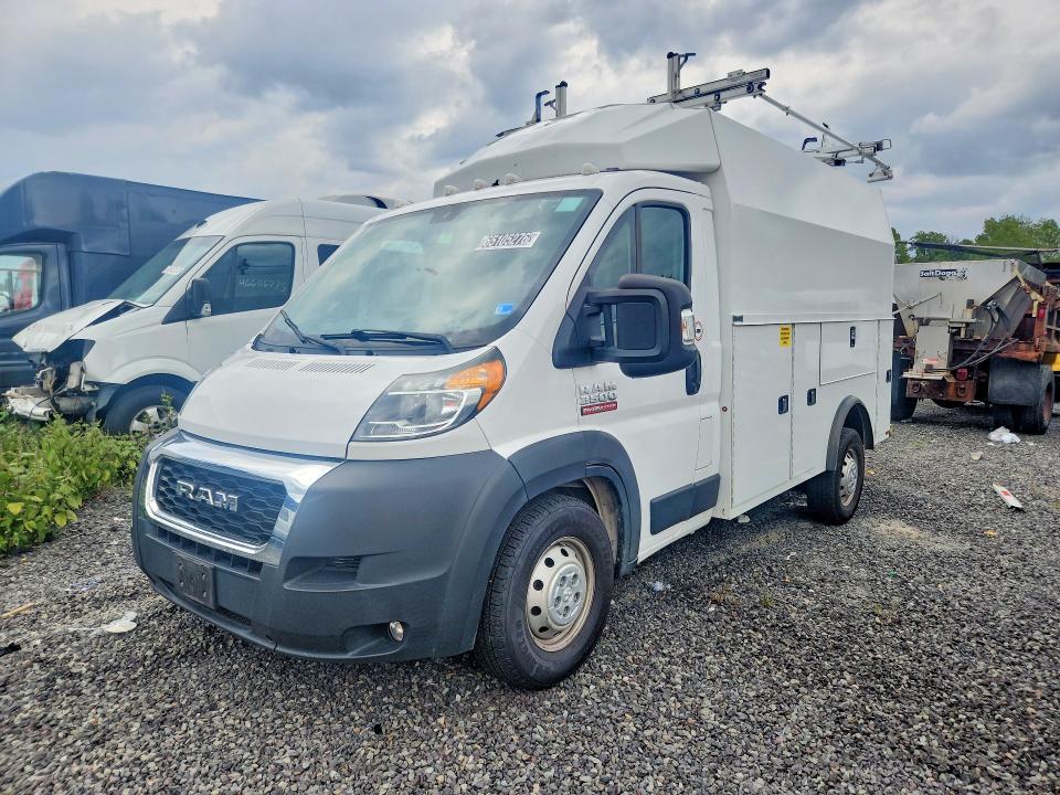 2021 Ram Promaster 3500 მანქანა იყიდება აუქციონზე, vin: 3C7WRVKG4ME537557, აუქციონის ნომერი: 65105276