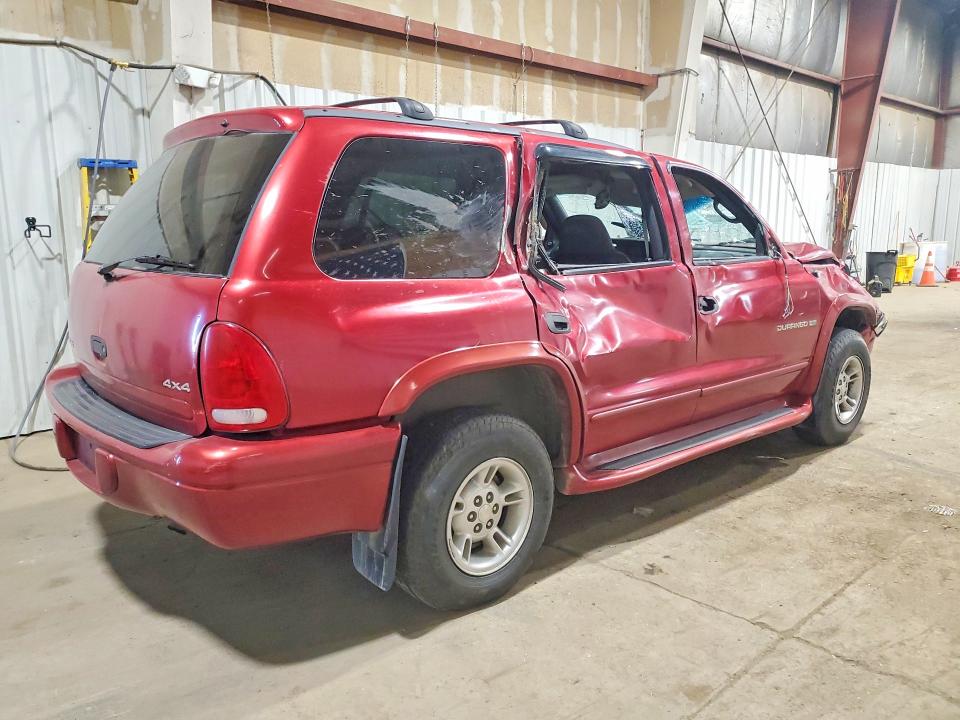 68762256 :رقم المزاد ، 1B4HS28ZXYF178709 vin ، 2000 Dodge Durango مزاد بيع