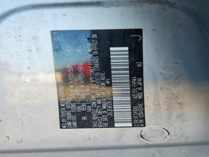 2015 Scion Xb მანქანა იყიდება აუქციონზე, vin: JTLZE4FE5FJ071947, აუქციონის ნომერი: 69448276