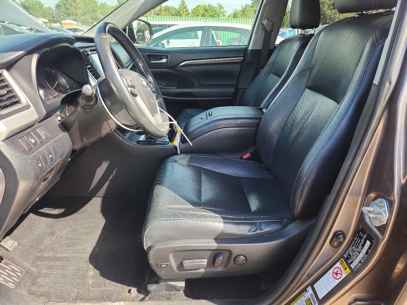 2015 Toyota Highlander მანქანა იყიდება აუქციონზე, vin: 5TDDKRFH7FS166079, აუქციონის ნომერი: 69234316