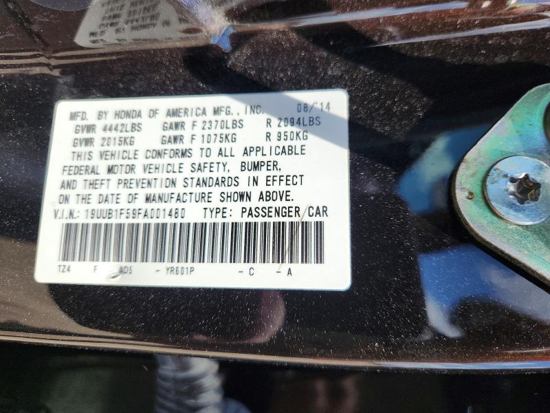 Продаж на аукціоні авто 2015 Acura Tlx, vin: 19UUB1F59FA001480, номер лоту: 68135596