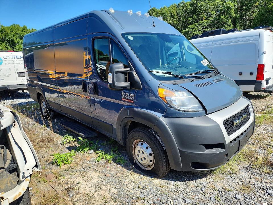 Продаж на аукціоні авто 2021 Ram Promaster 3500, vin: 3C6MRVJG9ME550169, номер лоту: 68266616