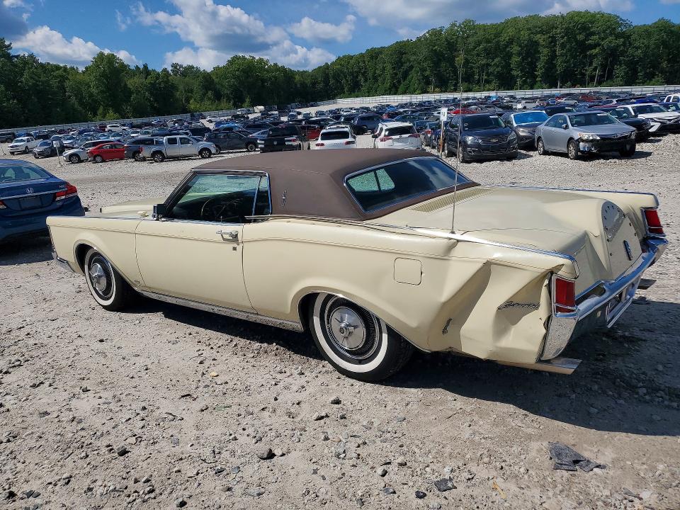 Продаж на аукціоні авто 1970 Lincoln Continental, vin: 0Y89A832060, номер лоту: 67665846