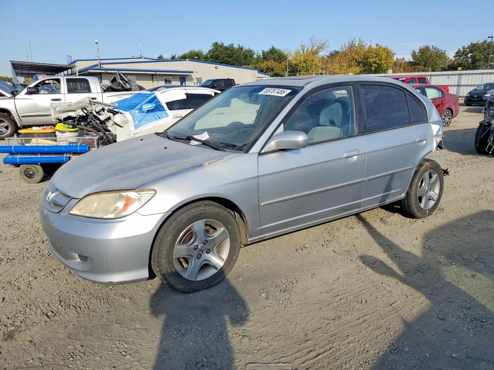 2004 Honda Civic მანქანა იყიდება აუქციონზე, vin: 2HGES26764H547406, აუქციონის ნომერი: 69767486