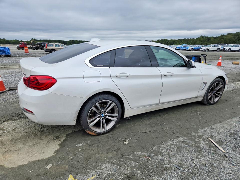 2018 Bmw 430xi მანქანა იყიდება აუქციონზე, vin: WBA4J3C50JBG91284, აუქციონის ნომერი: 70306586
