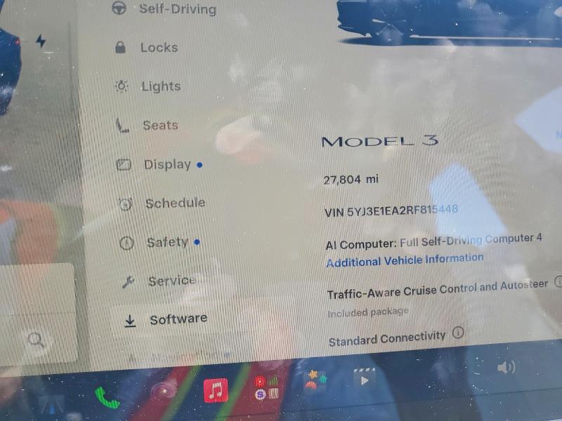 68013306 :رقم المزاد ، 5YJ3E1EA2RF815448 vin ، 2024 Tesla Model 3 مزاد بيع
