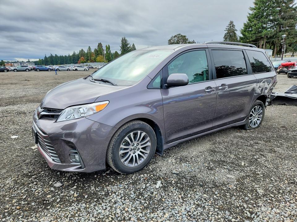 70505746 :رقم المزاد ، 5TDYZ3DC7LS078047 vin ، 2020 Toyota Sienna مزاد بيع