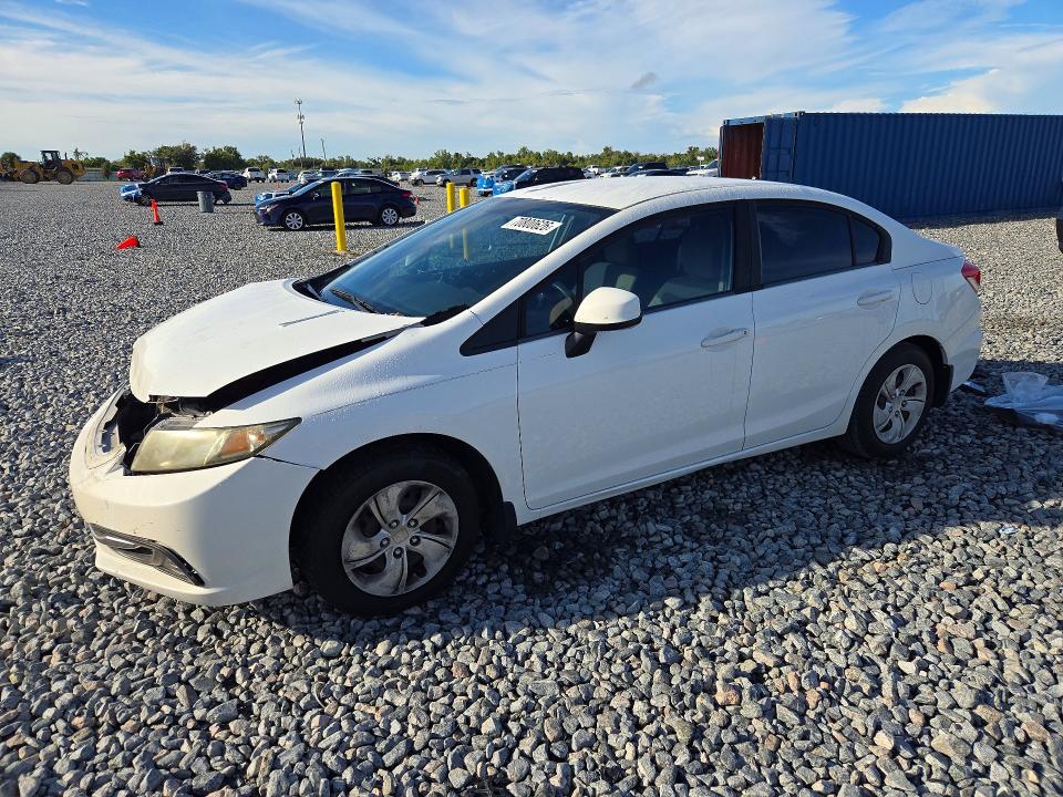 Auction sale of the 2013 Honda Civic, vin: 19XFB2F55DE040266, lot number: 70800626